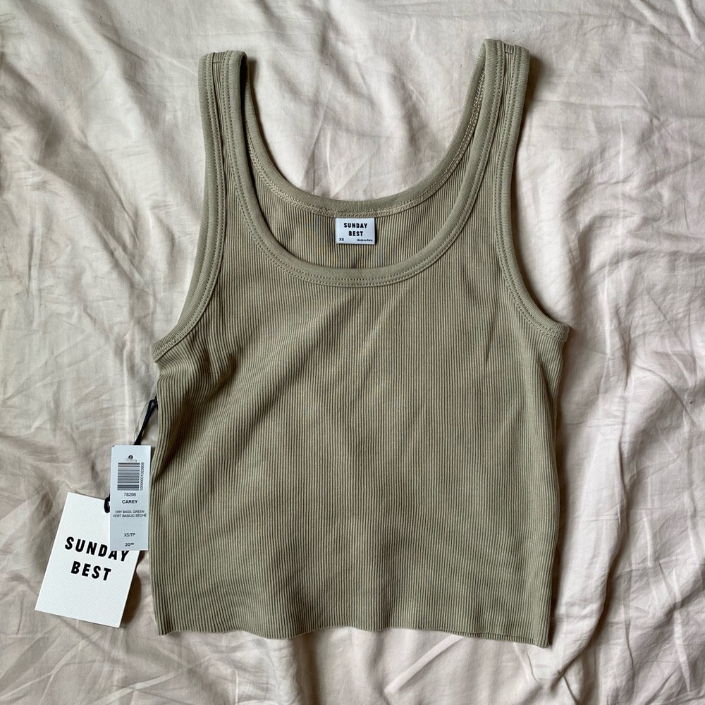 NWT Carey ribbed tank